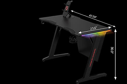 GAMEON RAPTOR RGB GAMING DESK GO-RGB-DESK1 thumbnail 5