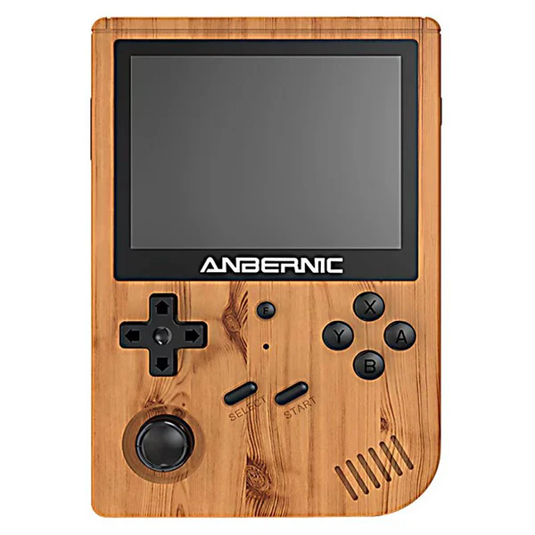 ANBERNIC GAME BOX 64GB WOOD GRAIN RG351V thumbnail 3