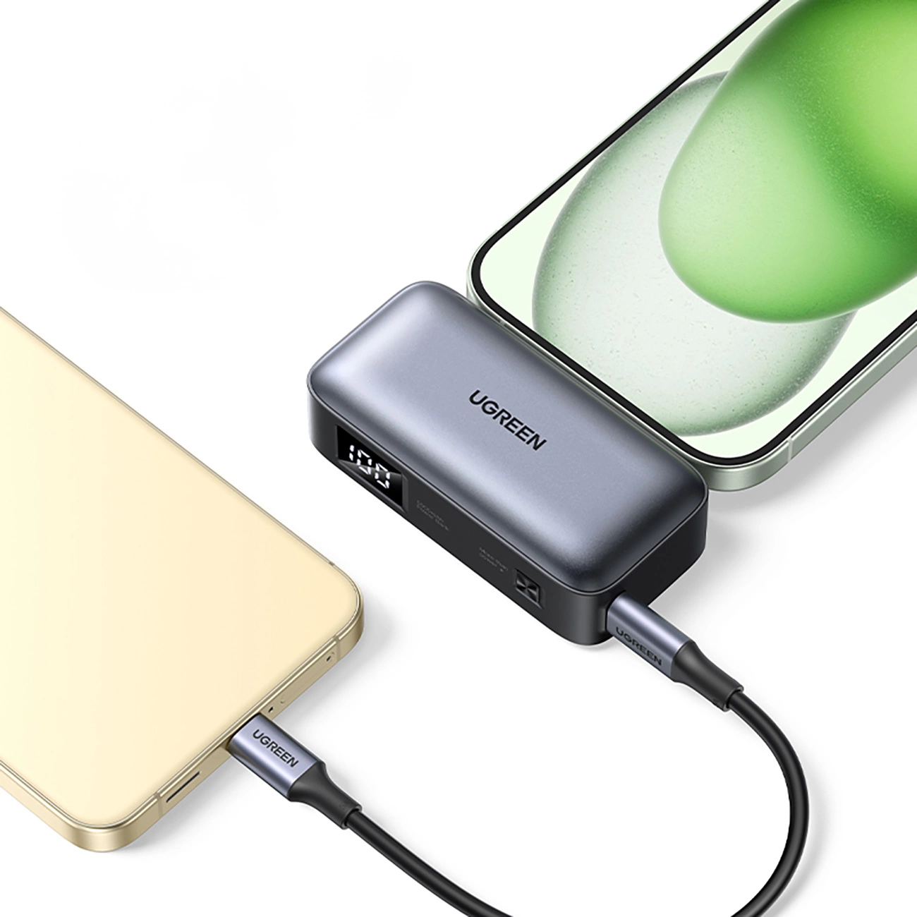 UGREEN NEXODE 5000MAH POWERBANK WITH BUILT IN USB C CONNECTOR PB503 35338 thumbnail 6
