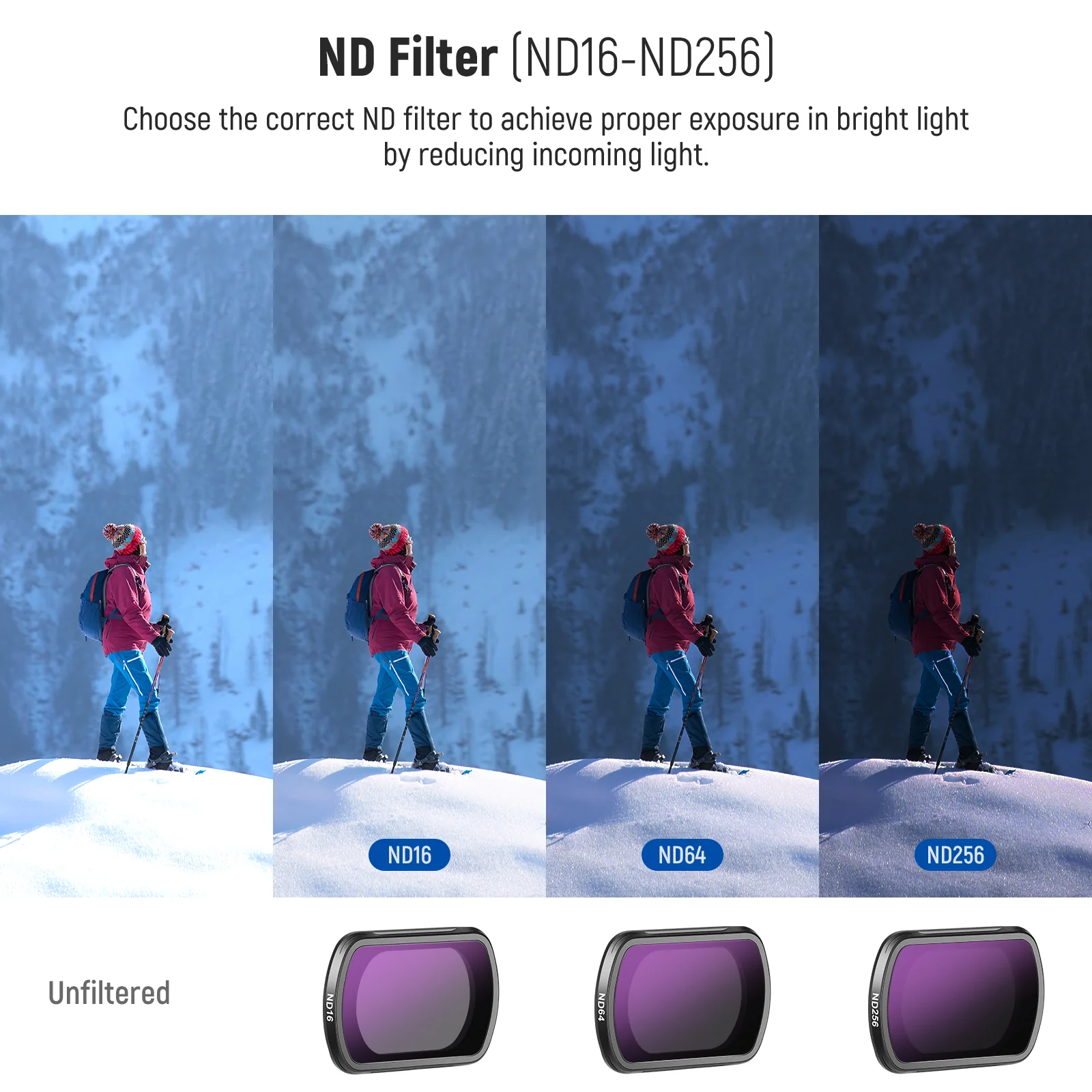DJI OSMO POCKET NEEWER FILTER FL-P5 thumbnail 11