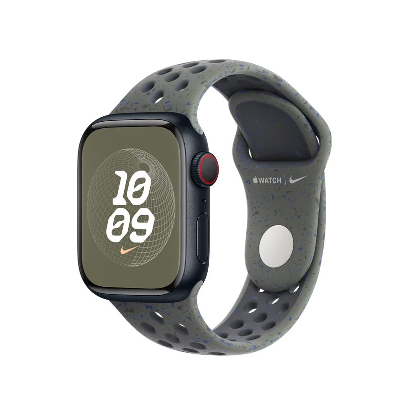 APPLE WATCH 41MM CARGO KHAKI NIKE SPORT BAND S/M MUUV3 thumbnail 4