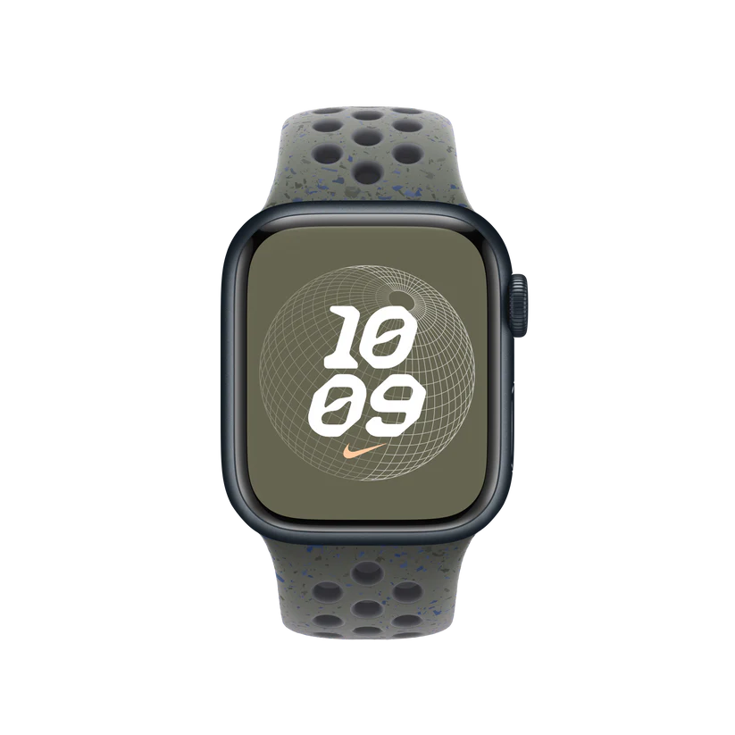 APPLE WATCH 41MM CARGO KHAKI NIKE SPORT BAND S/M MUUV3 thumbnail 5