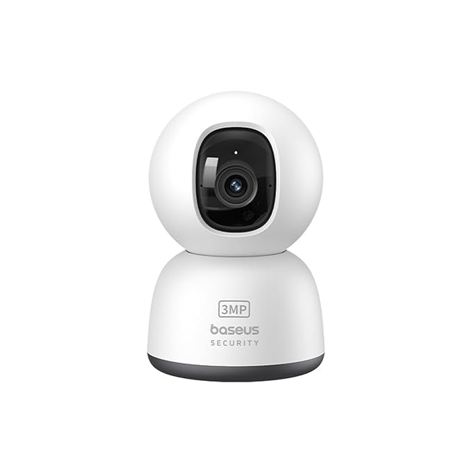 BASEUS SECURITY P1 LITE SERIES INDOOR CAMERA 2K UK MOON WHITE S0TV002133 thumbnail 9