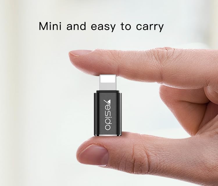 YESIDO TYPE C TO LIGHTNING CONNECTOR ADAPTER GS03 thumbnail 12
