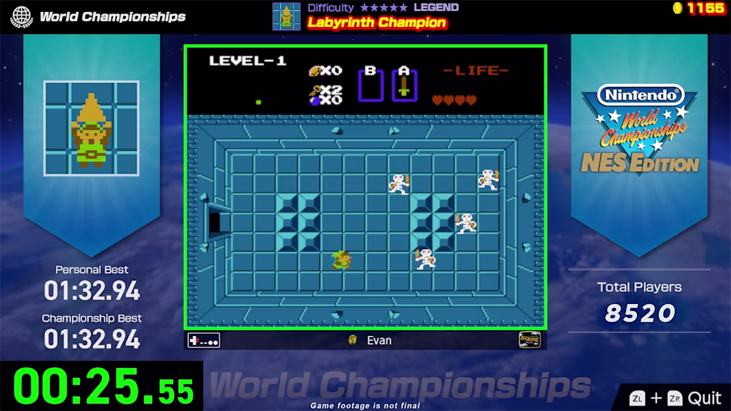 NINTENDO SWITCH WORLD CHAMPIONSHIPS NES EDITION GAME CD thumbnail 12