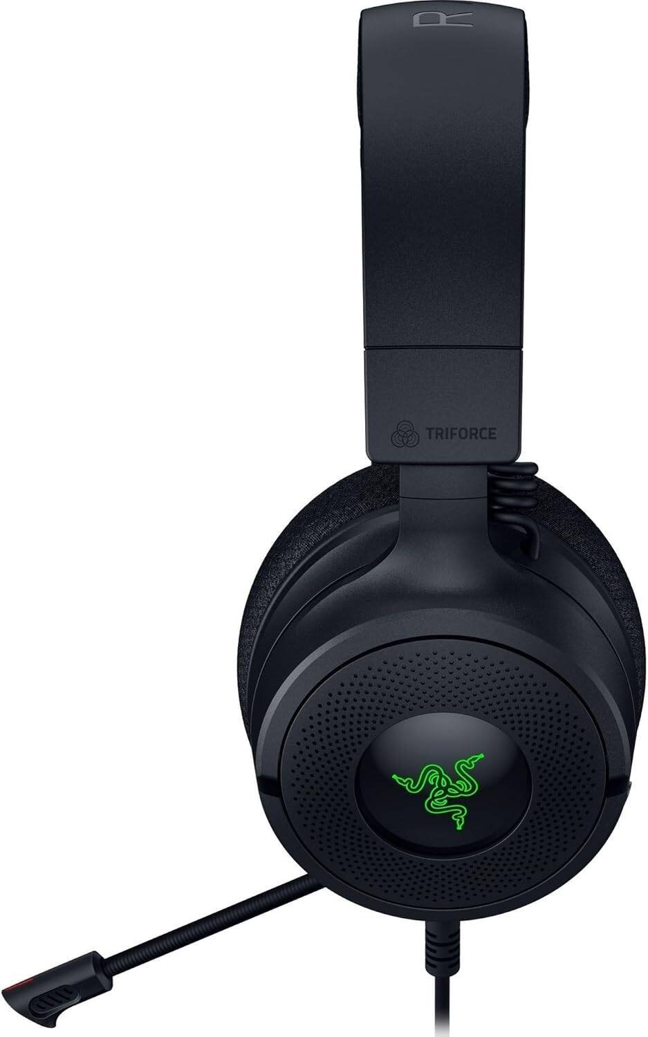 Razer Kraken V4 X Wired Gaming Headset (Black, RZ04-05180100-R3M1) - Comfort and Clear Audio for Gamers thumbnail 10