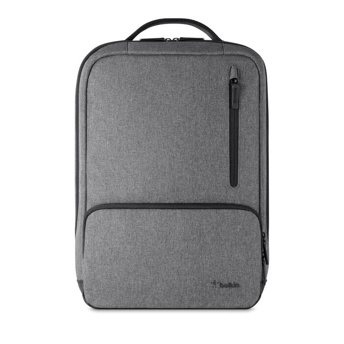 BELKIN 15.6 INCH CLASSIC PRO BACKPACK GREY F8N900BTBLK thumbnail 7