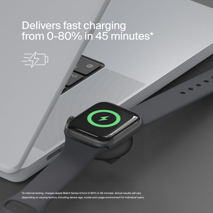 BELKIN APPLE WATCH USB C BOOST CHARGE PRO PORTABLE BLACK WIZ022GIBK-B1 thumbnail 14
