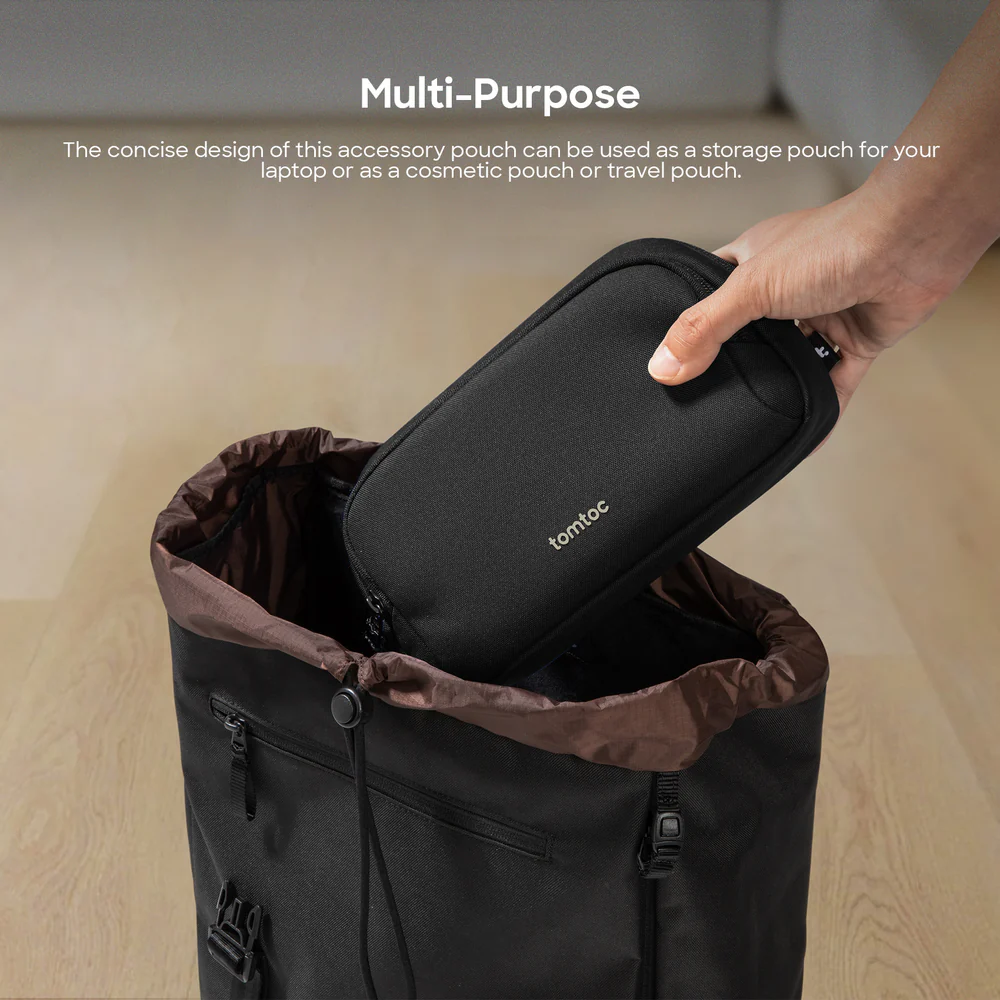 Tomtoc Light 1.8L T12 Electronic Accessory Pouch | Organize Your Gadgets with Ease thumbnail 13