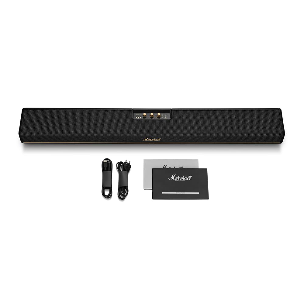 MARSHALL HESTON 120 TV SOUNDBAR BLACK 1006888 thumbnail 14