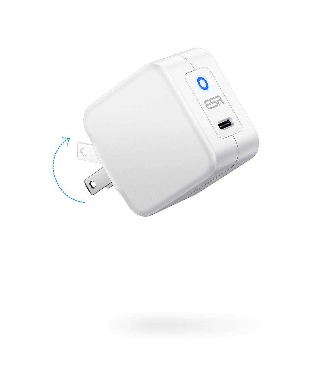 ESR 20W MINI PD CHARGER WITH TYPE C CABLE WHITE thumbnail 11