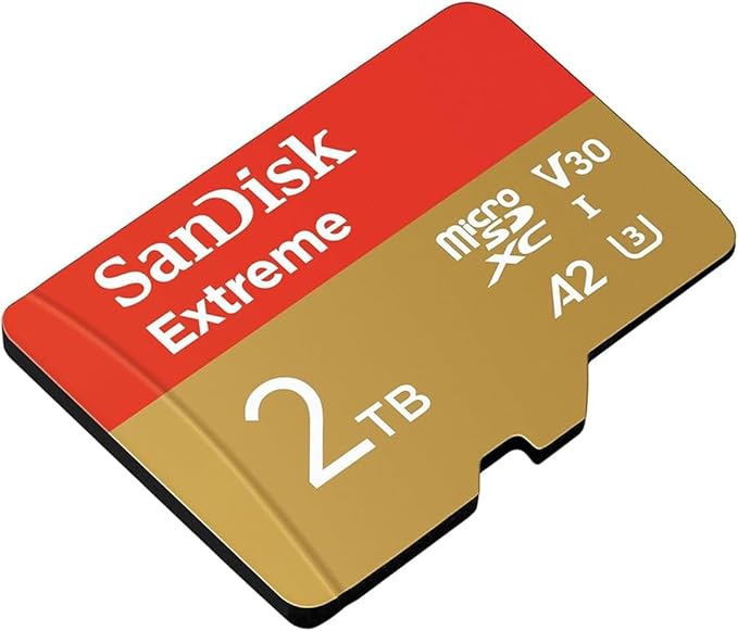 SANDISK 2TB EXTREME MICROSDXC UHS-I MEMORY CARD SDSQXAV-2T00-GN6MN thumbnail 4