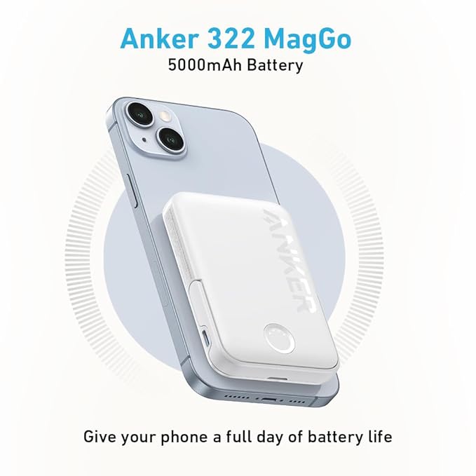 ANKER MAGGO 5000MAH 7.5W POWERBANK WHITE A1618H21 thumbnail 10