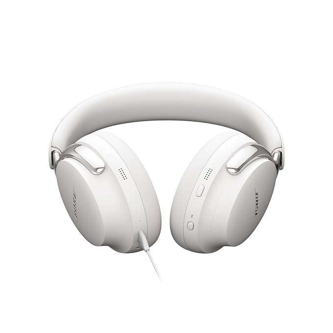 BOSE QUIETCOMFORT ULTRA 5V WIRELESS NOISE CANCELING HEADPHONES 2ND GEN WHITE 890101-0200 thumbnail 10