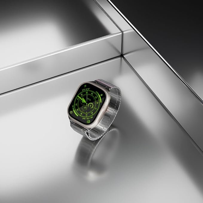 Levelo Milanese Watch Strap for Apple Watch 49mm - Sleek Design, Magnetic Closure thumbnail 6
