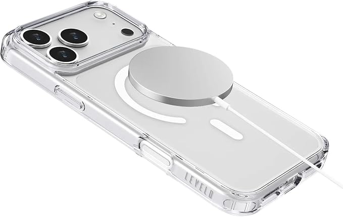 LEVELO CLARA MAGSAFE TPU+PC CASE IPHONE 17 PRO MAX TRANSPARENT LVLCLRMC17PMTR thumbnail 7