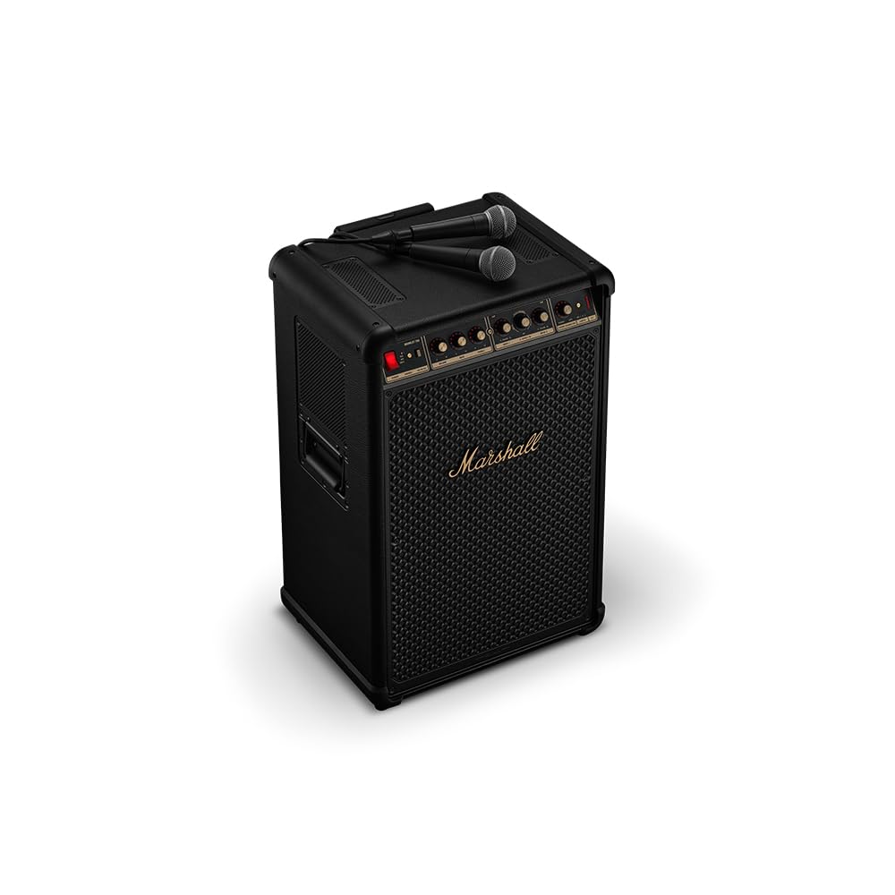 MARSHALL BROMLEY 750 PARTY SPEAKER BLACK AND BRASS thumbnail 10