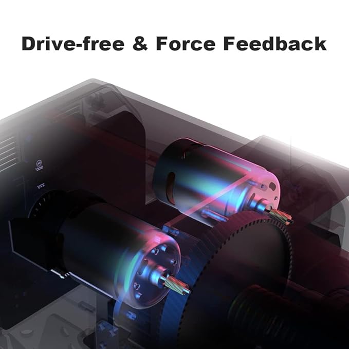 PXN FORCE FEEDBACK STEERING WHEEL PXN-V10 PRO thumbnail 5