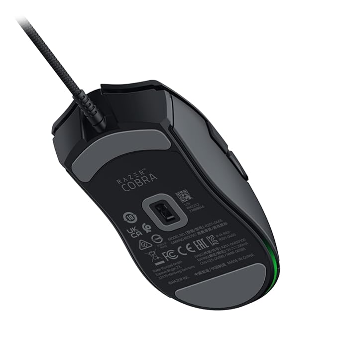 RAZER COBRA LIGHTWEIGHT WIRED GAMING MOUSE RZ01-04650100-R3M1 thumbnail 7