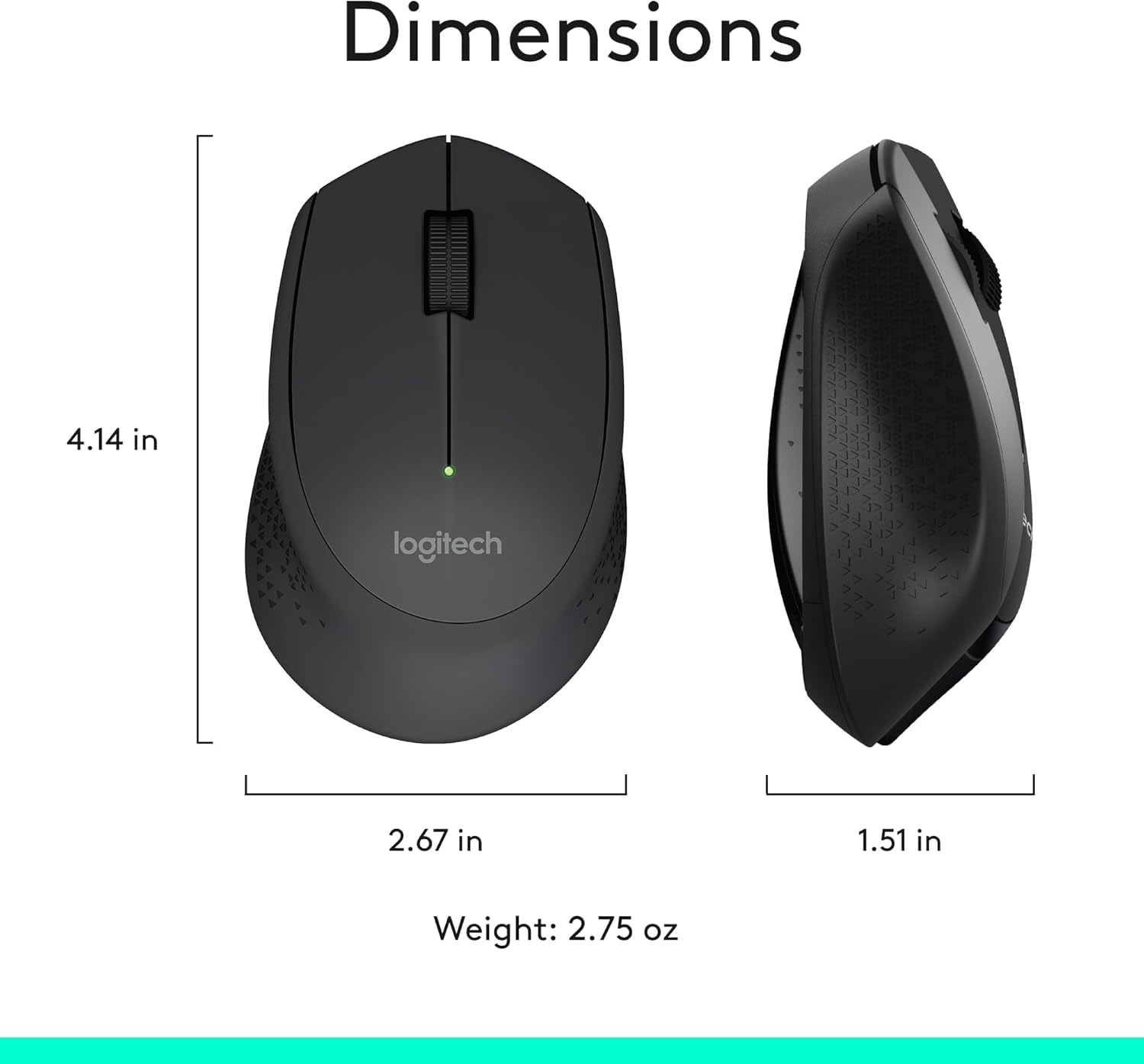 LOGITECH WIRELESS COMBO COMFORT KEYBOARD MK345 920-010068 thumbnail 11