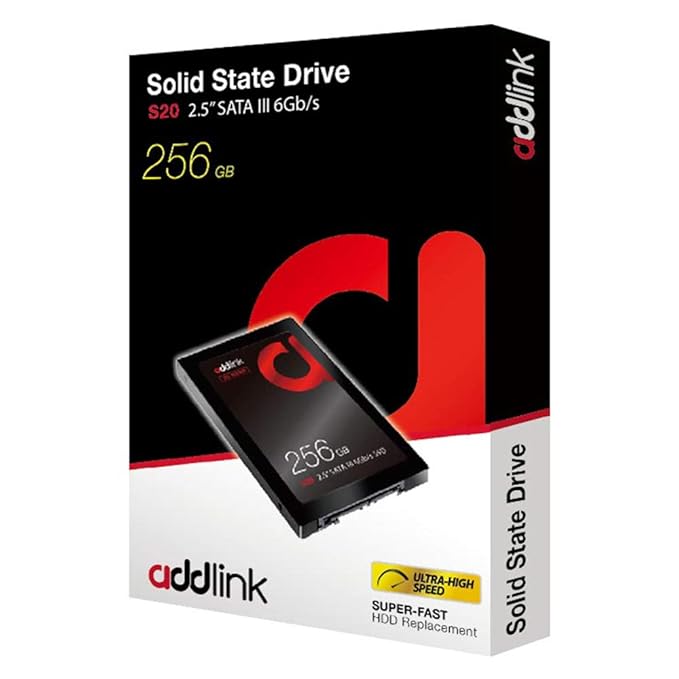 ADDLINK 2.5 INCH 3D NAND SATA III 6GB/S 256GB SSD AD256GBS20S3S thumbnail 8