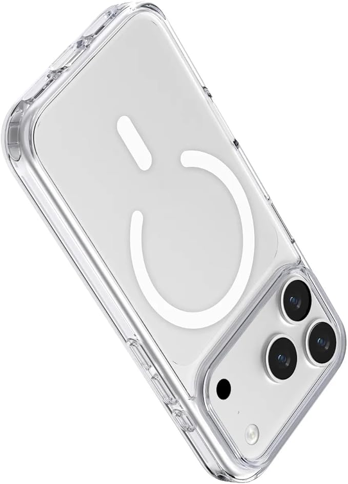 LEVELO CLARA MAGSAFE TPU+PC CASE IPHONE 17 PRO MAX TRANSPARENT LVLCLRMC17PMTR thumbnail 8