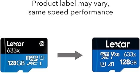 Lexar® High-Performance 633x microSDHC™/microSDXC™ UHS-I Card - Blue Series, Fast and Reliable Storage for Mobile Devices thumbnail 11