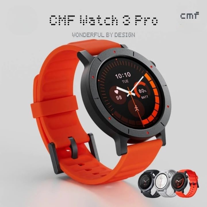 CMF BY NOTHING WATCH 3 PRO AMOLED LIGHT GREY thumbnail 12