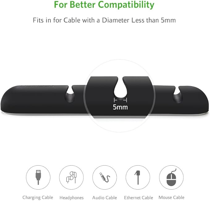 UGREEN ORGANIZER 2 PACK CABLE BLACK 30762 thumbnail 11