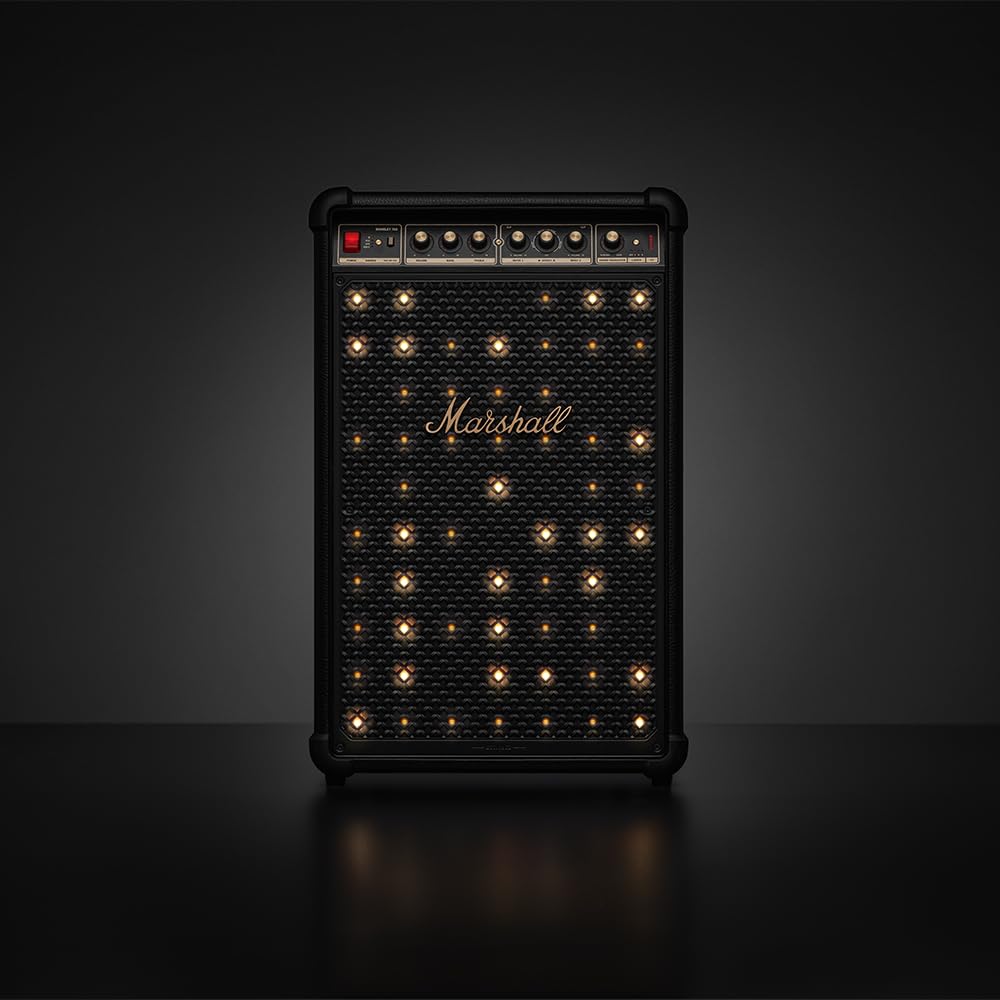 MARSHALL BROMLEY 750 PARTY SPEAKER BLACK AND BRASS thumbnail 11