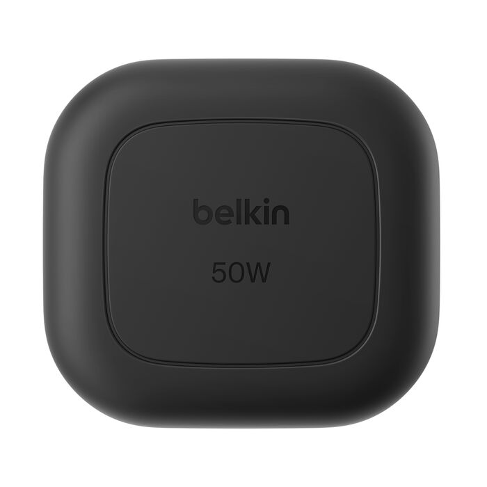 BELKIN BOOST CHARGE PRO DUAL USB C GAN WALL CHARGER 50W BLACK WCH019MYBK thumbnail 4