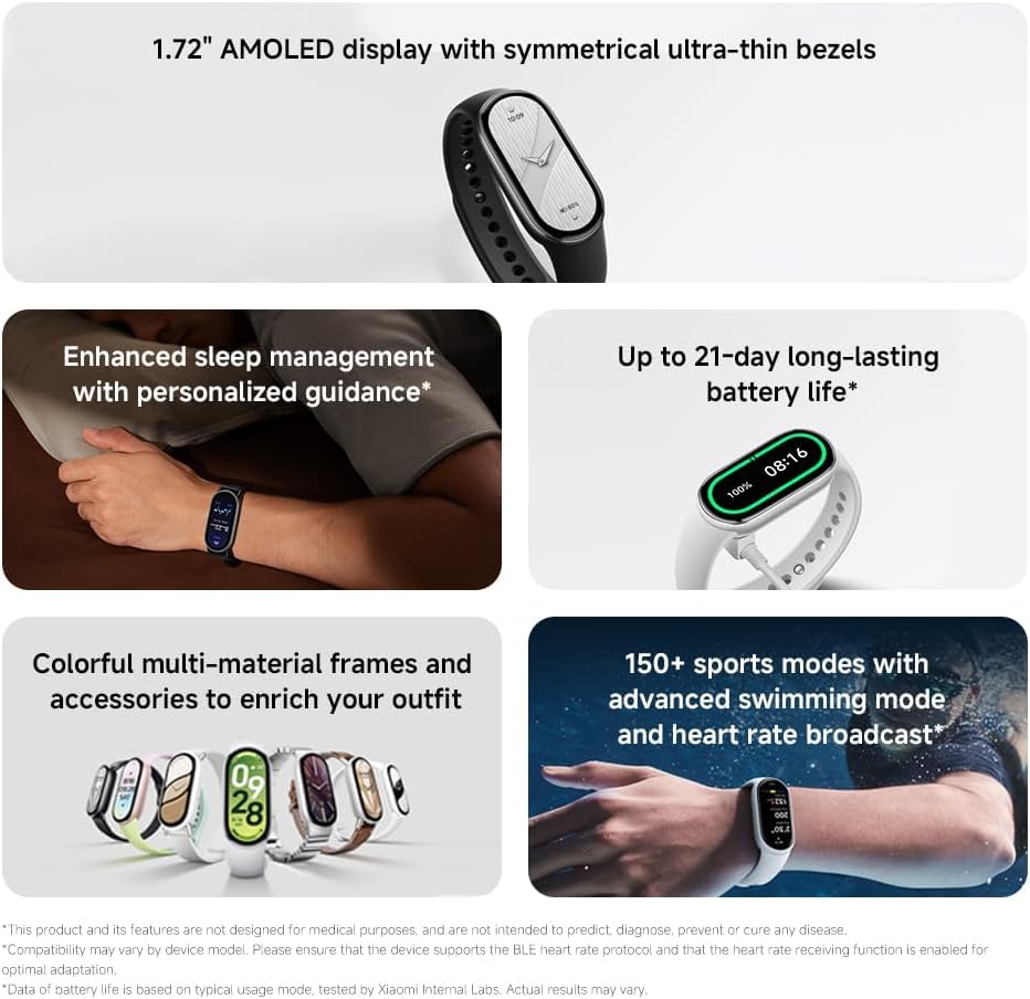 XIAOMI SMART BAND 10 CERAMIC EDITION PEARL WHITE thumbnail 15