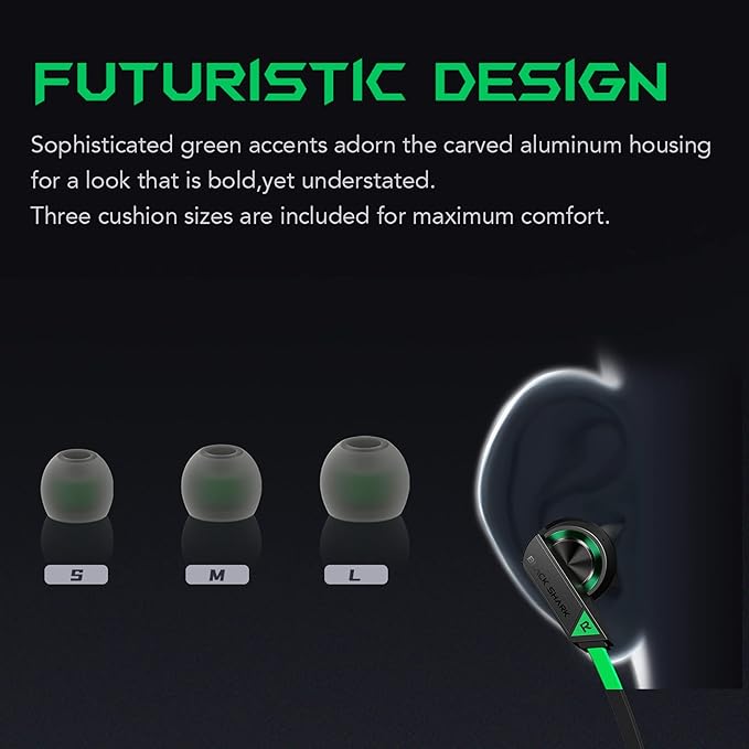BLACK SHARK 3.5MM EARPHONE PRO GREEN BE10 thumbnail 11