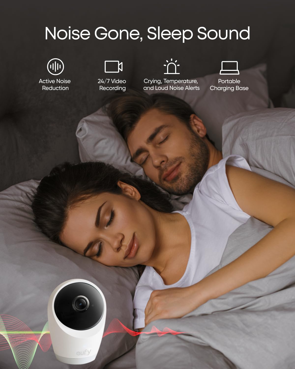 EUFY CAM E21 BABY MONITOR WHITE E8354221 thumbnail 12
