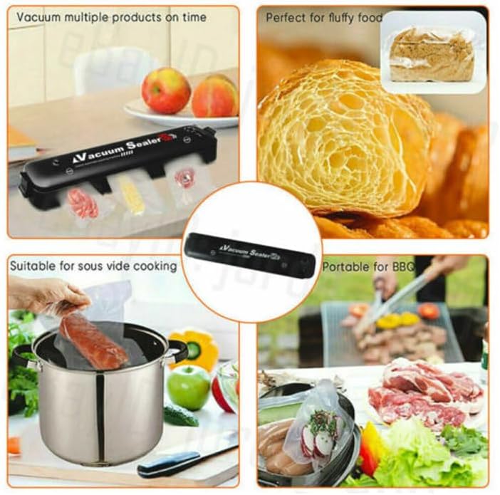 HANDHELD VACUUM SEALER BLACK YQ-688 thumbnail 11