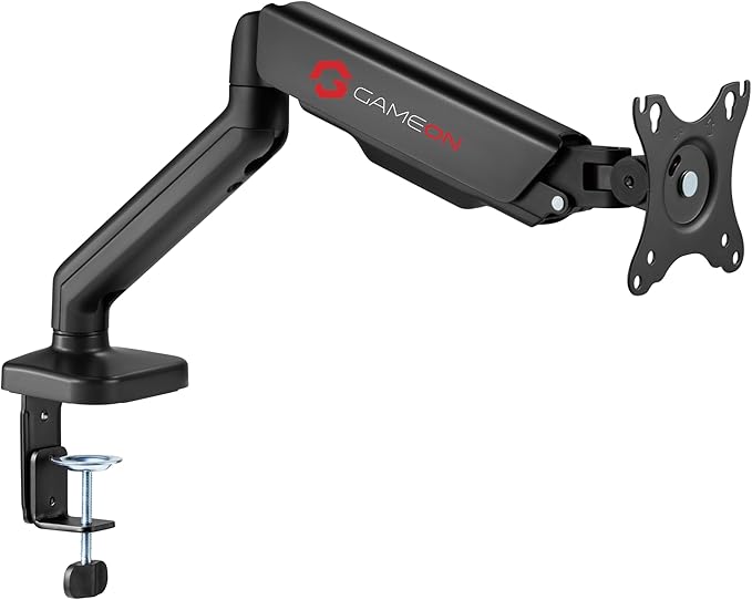 GAMEON SINGLE MONITOR ARM 17 TO 32 INCH BLACK GO-5336 thumbnail 7