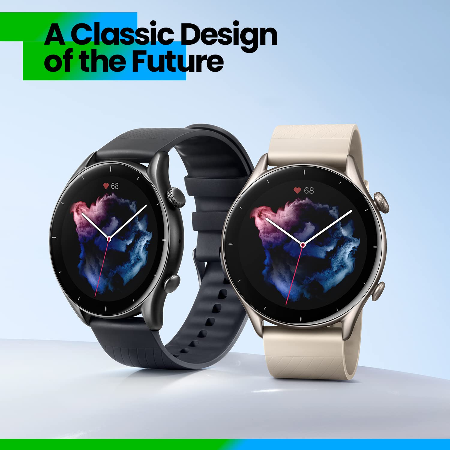 AMAZFIT GTR3 SMART WATCH MOONLIGHT GRAY thumbnail 10