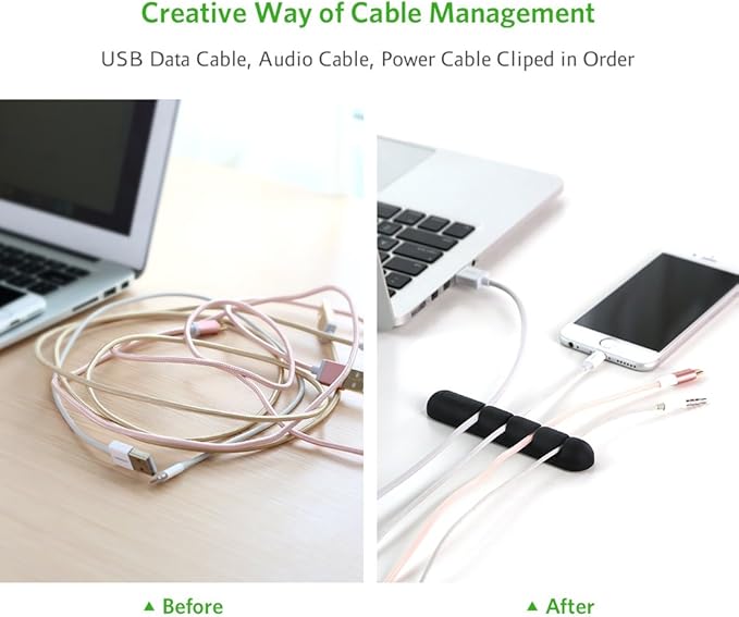 UGREEN ORGANIZER 2 PACK CABLE BLACK 30762 thumbnail 8