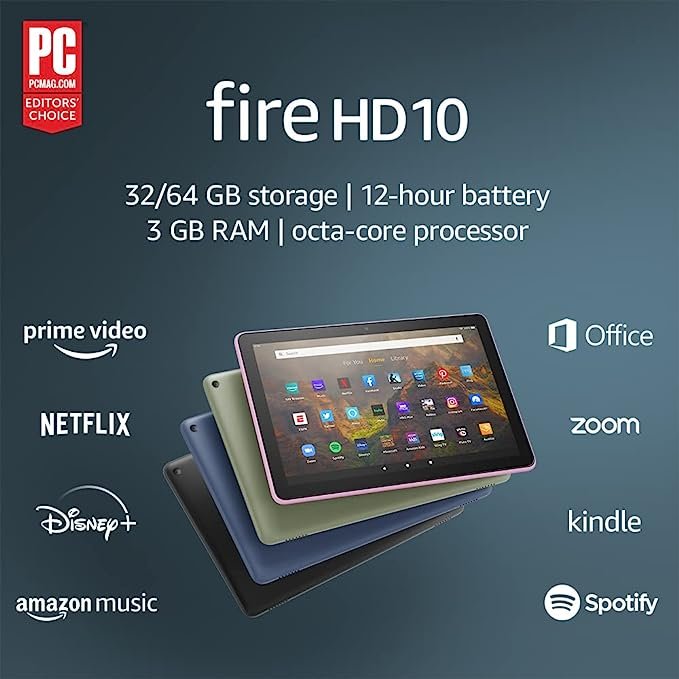AMAZON FIRE HD10 WITH ALEXA 32GB thumbnail 7