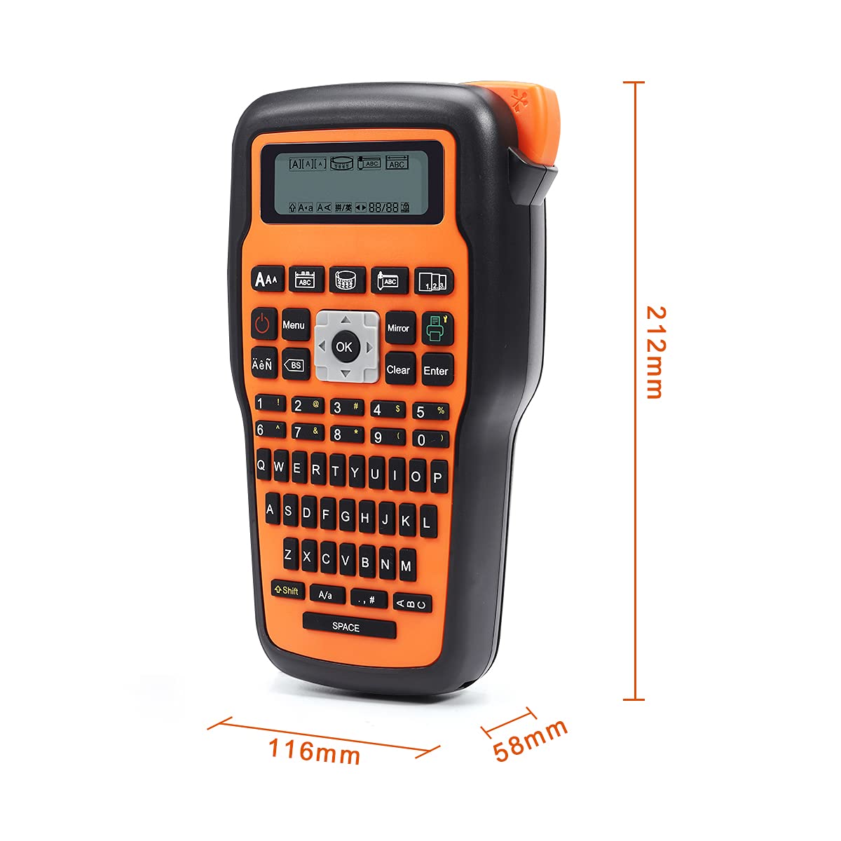 HANDHELD LABEL PRINTER ORANGE E1000 PRO thumbnail 19