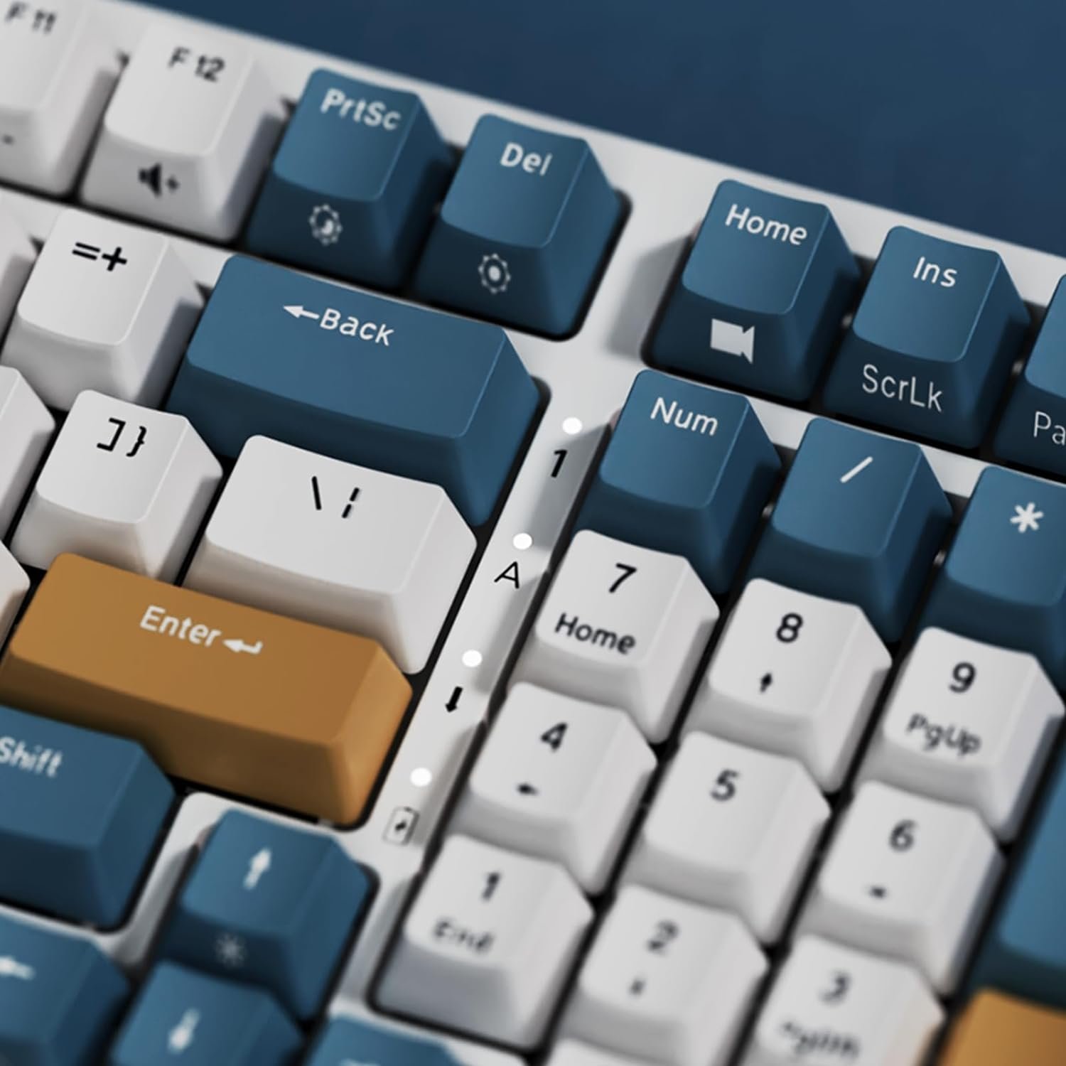 Royal Kludge RGB Tri-Modes Hot-Swap Gaming Keyboard with Brown Switches in Klein Blue - RK98 thumbnail 17