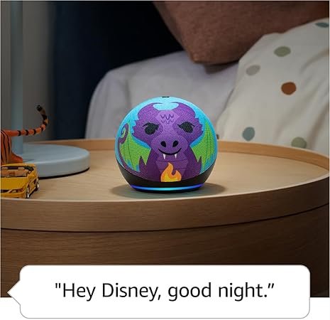 Amazon Echo Dot 5th Generation Kids Edition - Dragon thumbnail 5