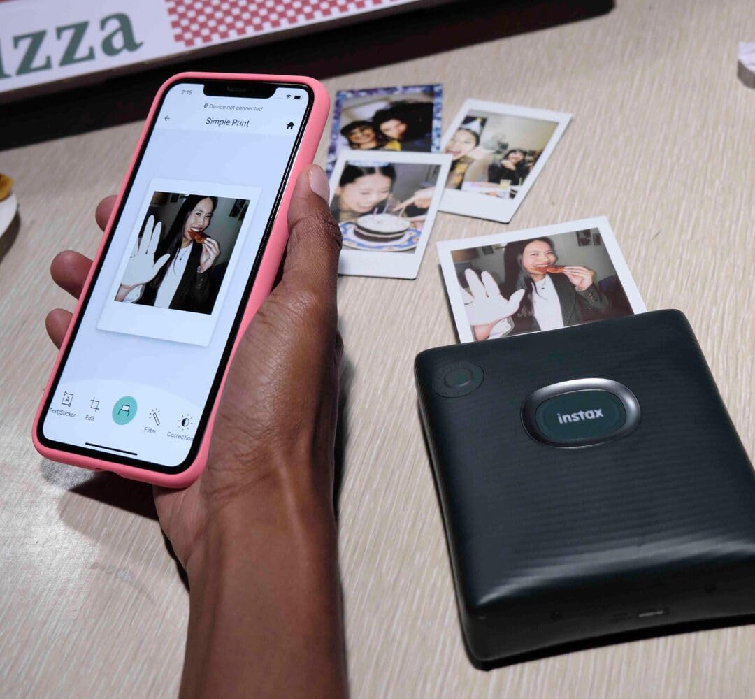 FUJIFILM INSTAX SQUARE LINK SMARTPHONE PRINTER MIDNIGHT GREEN thumbnail 12