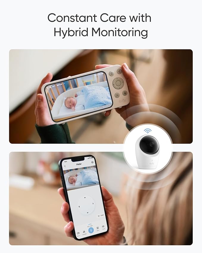 EUFY CAM E20 BABY MONITOR WHITE E8352221 thumbnail 7
