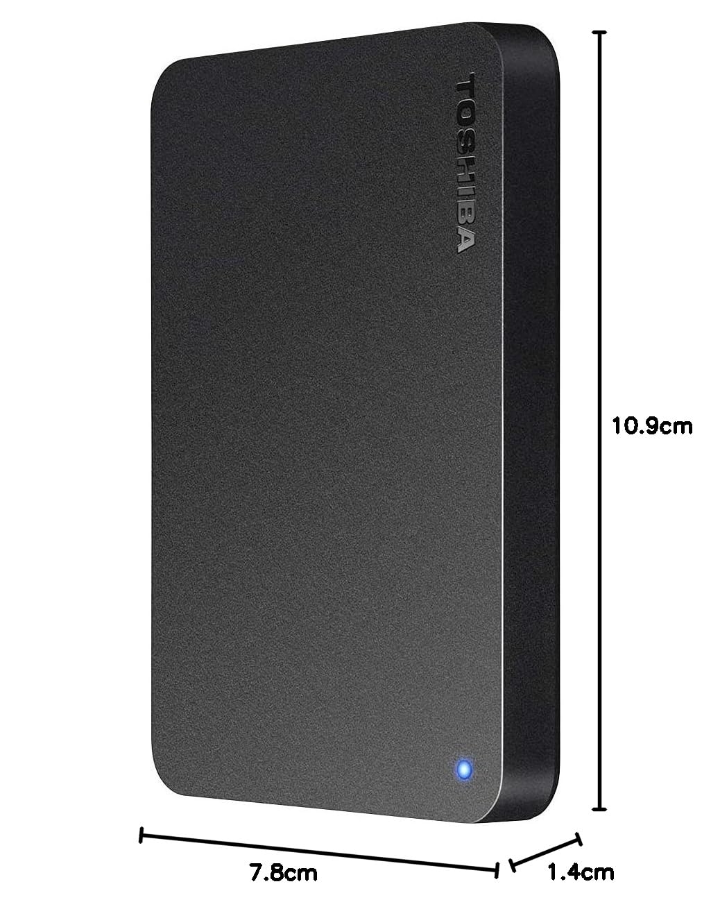 TOSHIBA CANVIO BASICS EXTERNAL HARD DRIVE 1TB BLACK HDTB510EK3AA thumbnail 9