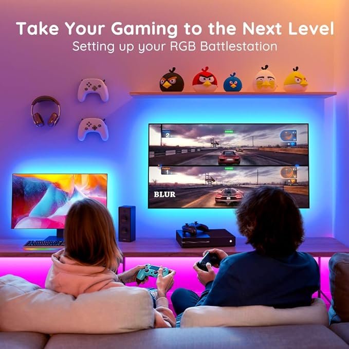 Transform Your TV Viewing Experience with the Govee RGB LED TV Backlight with Remote - H6179 thumbnail 10