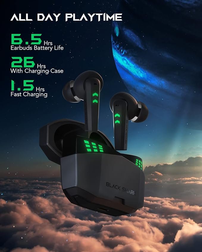 Black Shark Lucifer T6 True Wireless Gaming Earbuds BS-T6 thumbnail 8