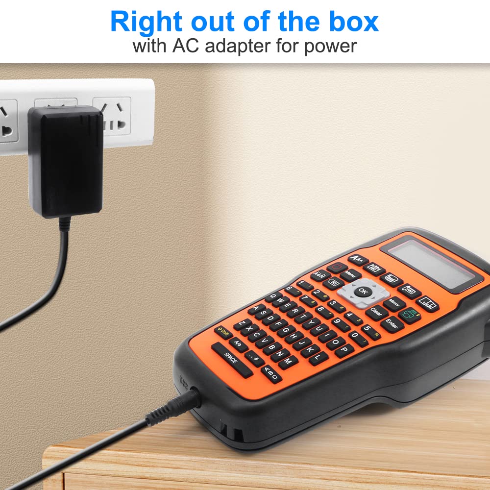 HANDHELD LABEL PRINTER ORANGE E1000 PRO thumbnail 15