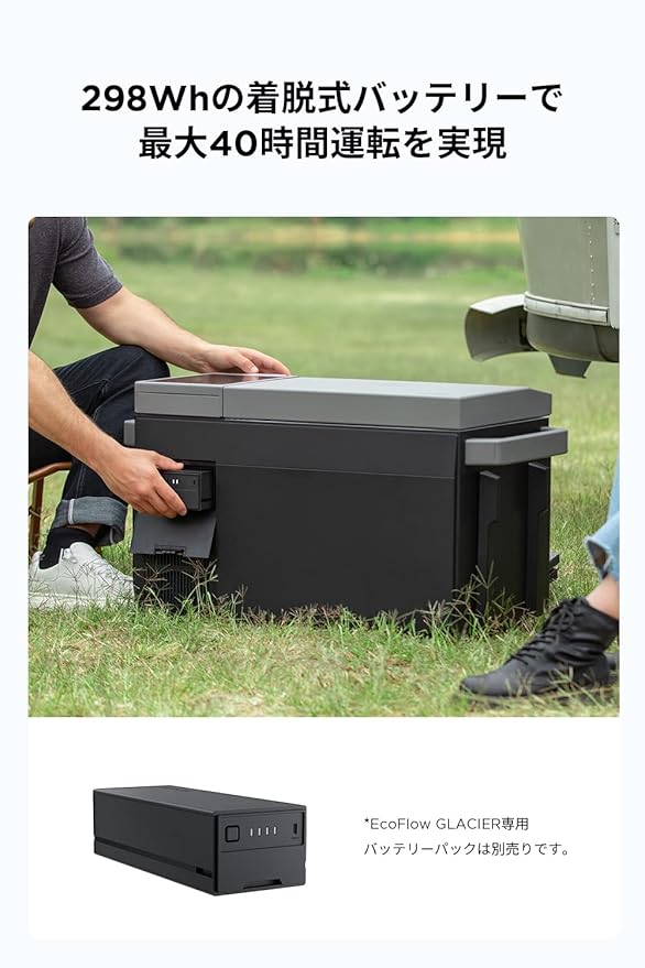 ECOFLOW PORTABLE COMPRESSOR FRIDGE GLACIER 38L EFBX100 thumbnail 7