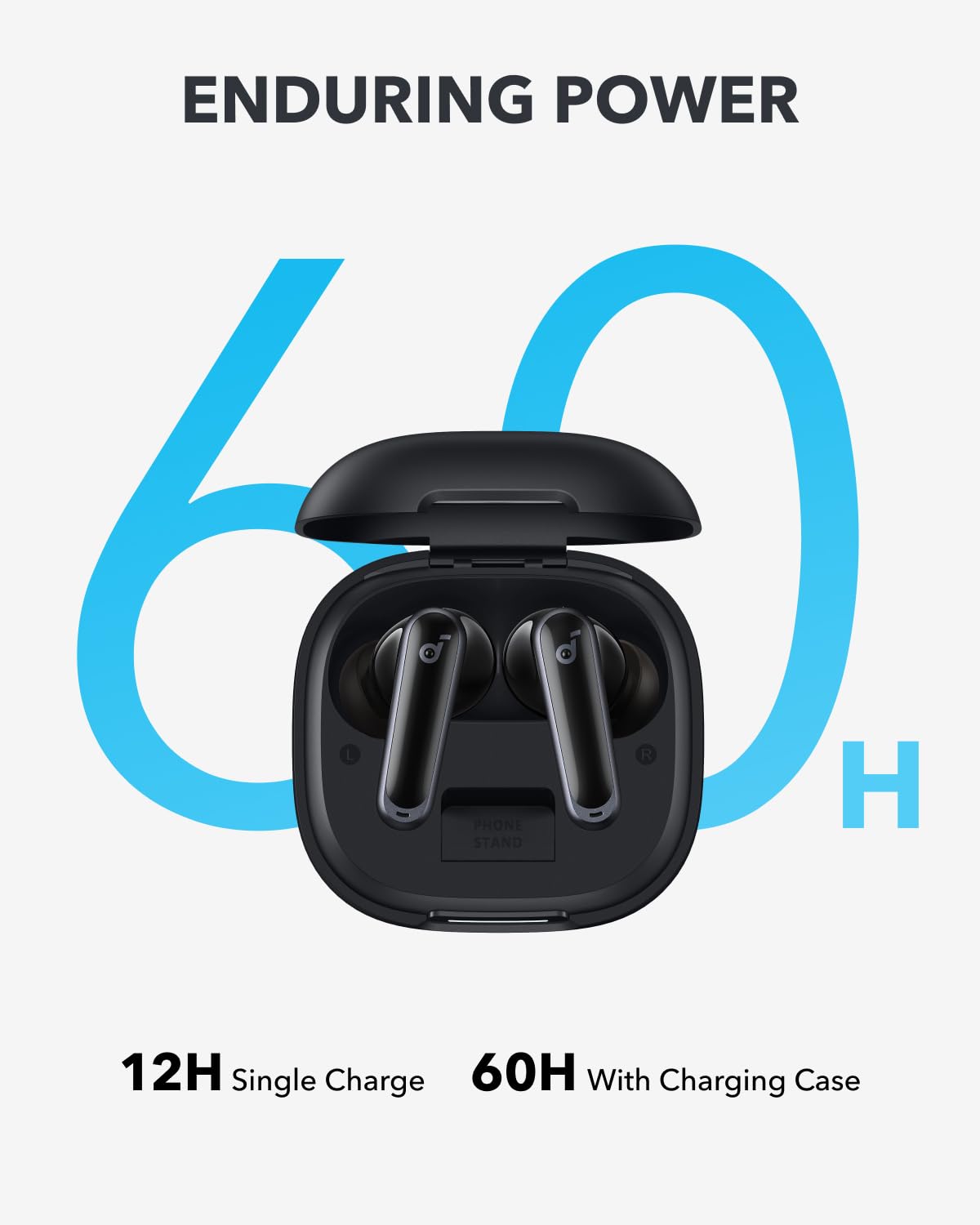 ANKER SOUNDCORE P40I NOISE CANCELLING EARBUDS BLACK A3955H11 thumbnail 11